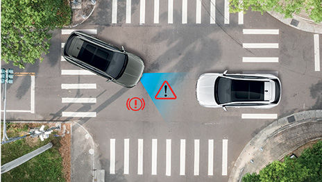 Forward collision avoidance assist - junction turning (FCA-JT)
